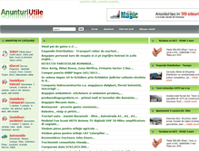Tablet Screenshot of anunturiutile.ro